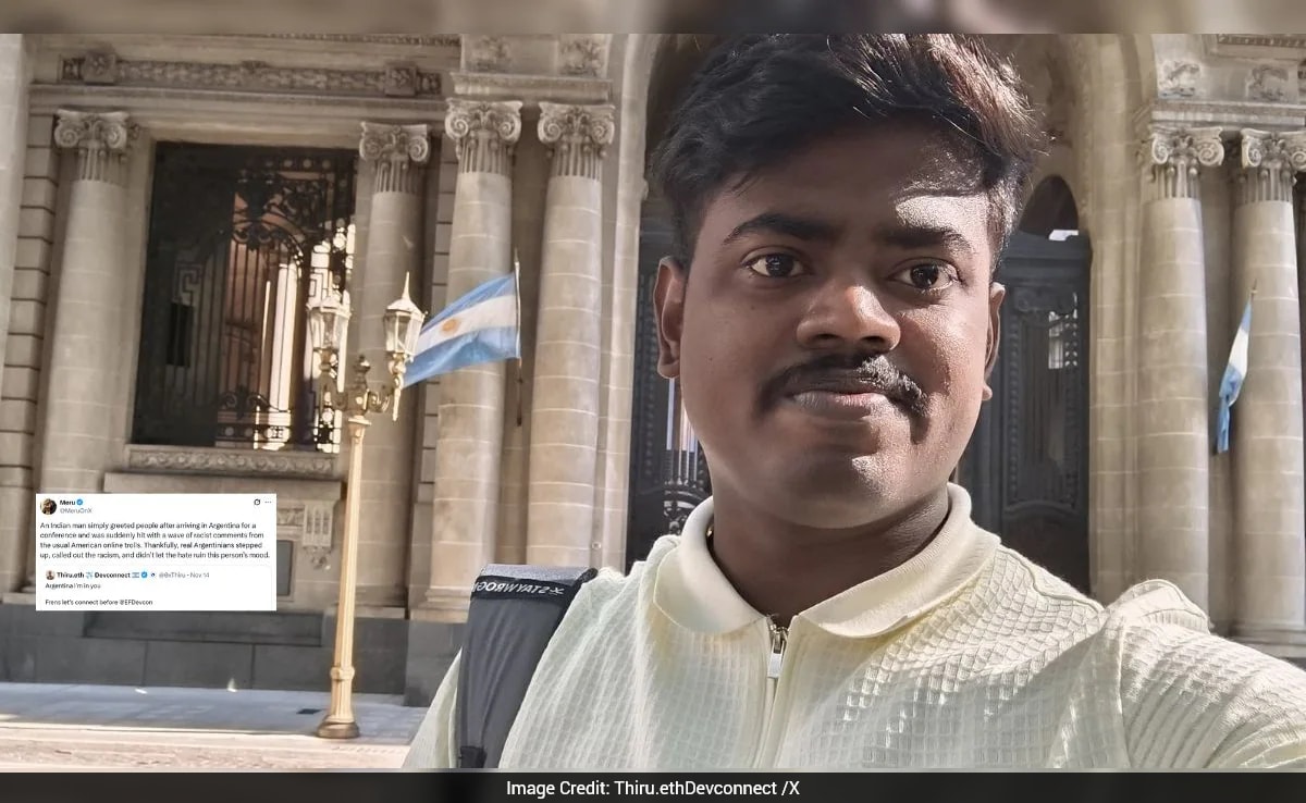 Indian Man Targeted With Racist Remarks In Argentina, Locals Defend Him
