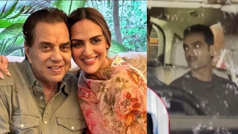 Esha Deol's Ex-Husband Bharat Takhtani Arrives At Breach Candy Hospital To Meet Dharmendra