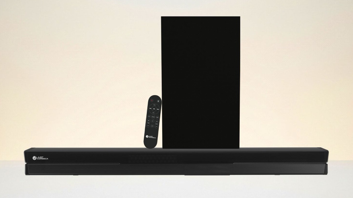 200W तक साउंड और ARC सपोर्ट के साथ भारत में लॉन्च हुए JUST CORSECA के साउंडबार, जानें कीमत