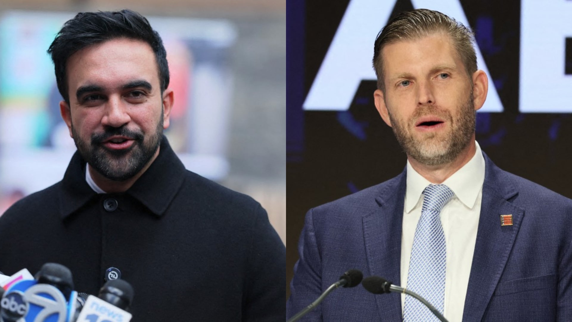 'He Hates Indian Population': Trump Son's Big Allegation Against Zohran Mamdani