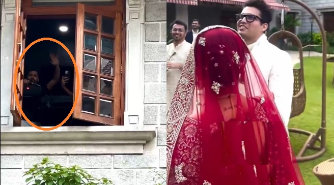 कपल कर रहा था वेडिंग शूट, देखकर 'मेरे यार की शादी है', गाने पर नाचने लगे रोहित