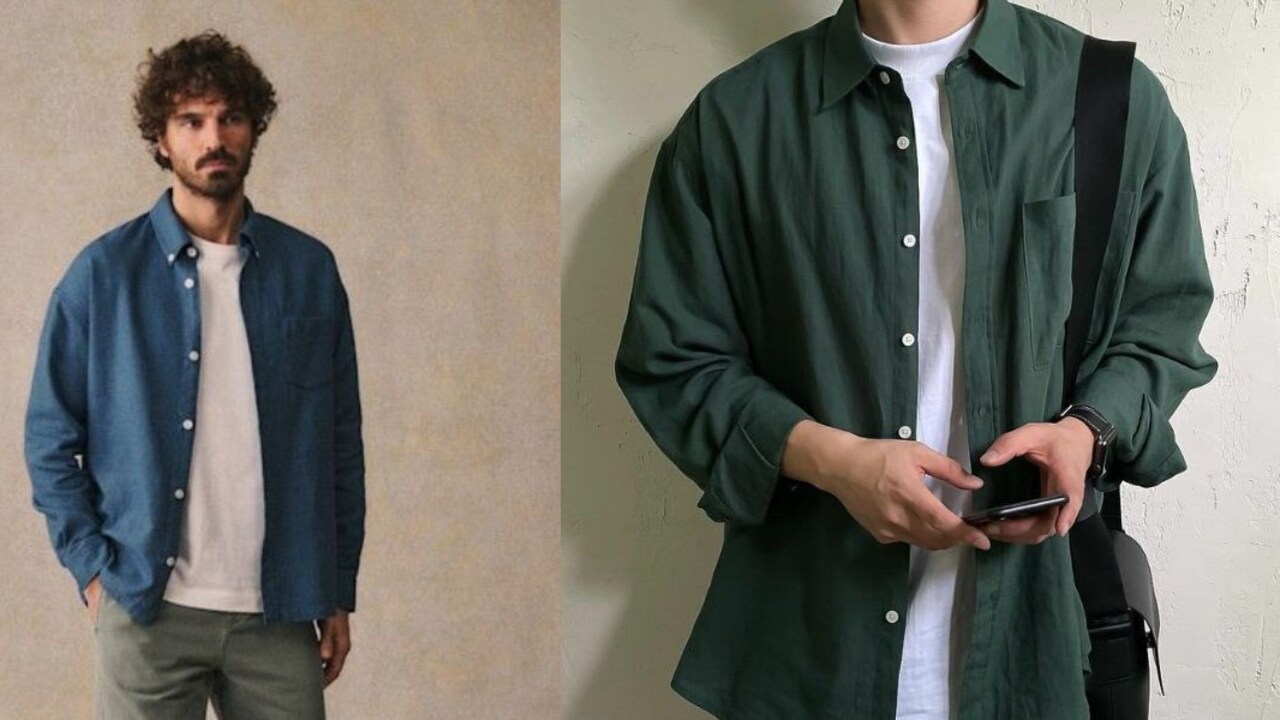Trend forward Korean style streetwear shirts for men that balance comfort and creativity