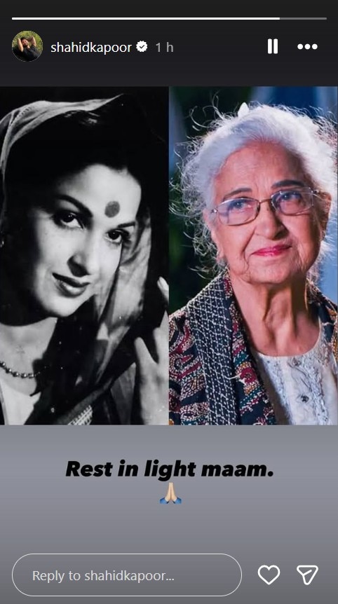 Instagram/Shahid Kapoor