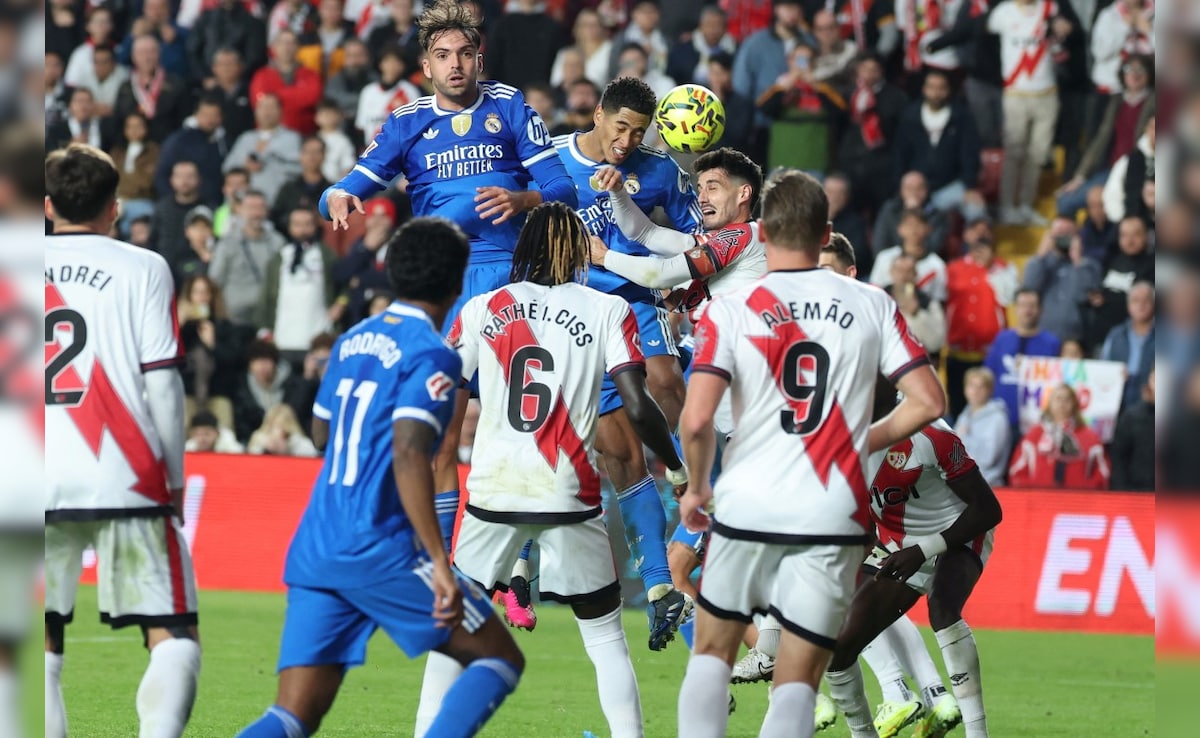 La Liga Leaders Real Madrid Drop Points In Goalless Draw At Rayo Vallecano