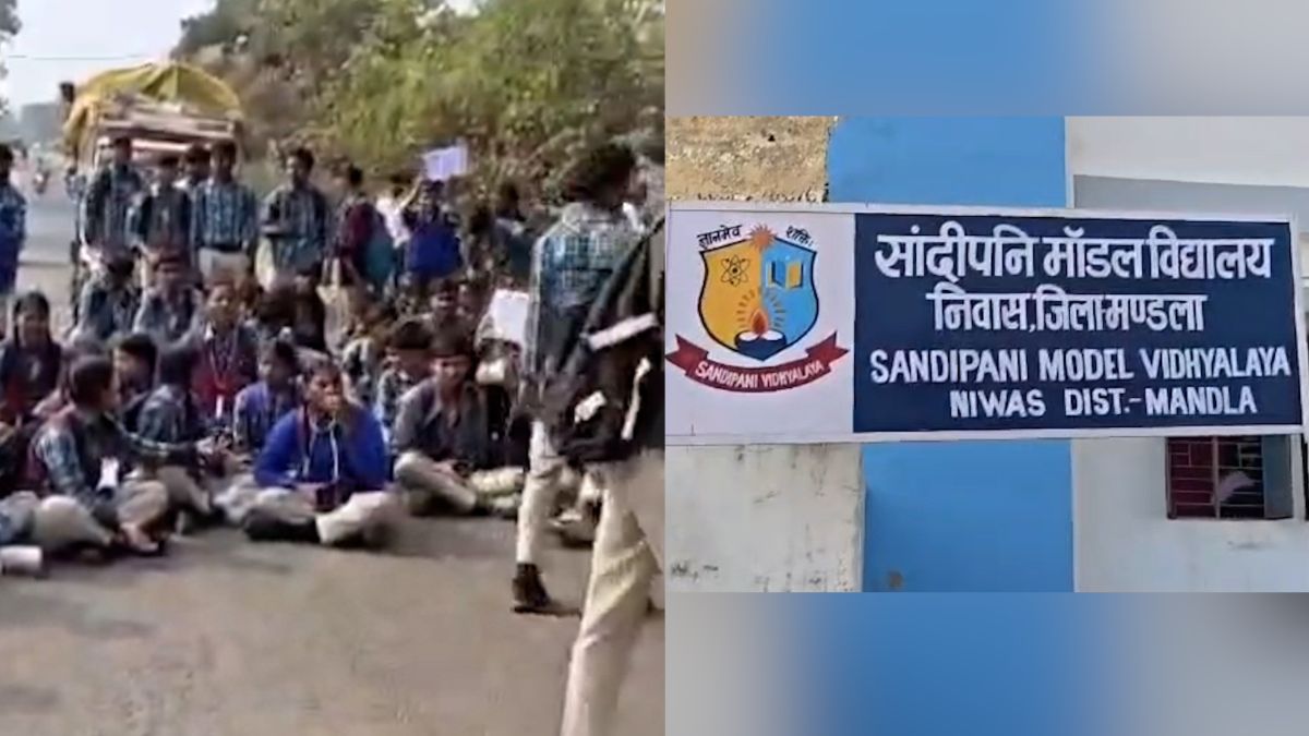 Huge Protest After Madhya Pradesh School Suspends 4 Over Principal's AI-Morphed Pic Huge Protest After Madhya Pradesh School Suspends 4 Over Principal's AI-Morphed Pic