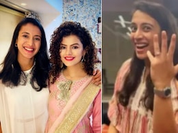 स्मृति मंधाना ने पलाश मुच्छल से की सगाई, एंगेजमेंट रिंग को किया यूं फ्लॉन्ट, ननद भी बोली- दुल्हनियां ले जाएंगे...