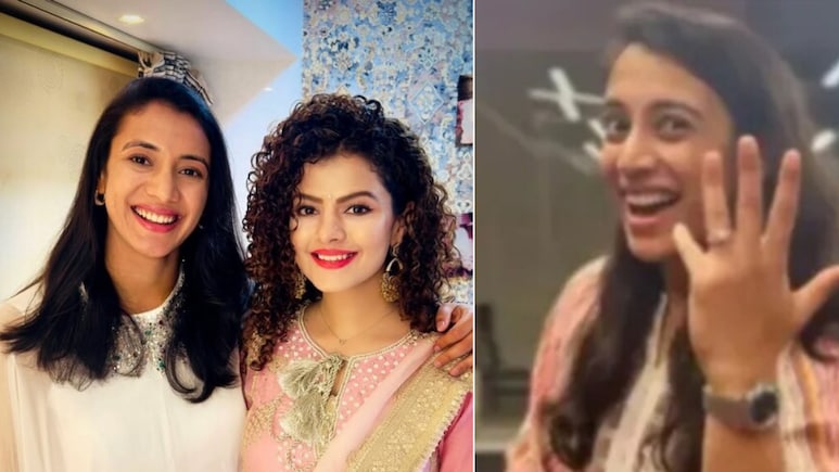 स्मृति मंधाना ने पलाश मुच्छल से की सगाई, एंगेजमेंट रिंग को किया यूं फ्लॉन्ट, ननद भी बोली- दुल्हनियां ले जाएंगे...