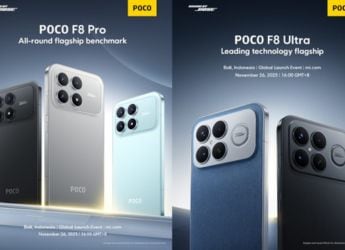 Le lancement mondial des POCO F8 Pro et F8 Ultra est prévu pour le 26 novembre