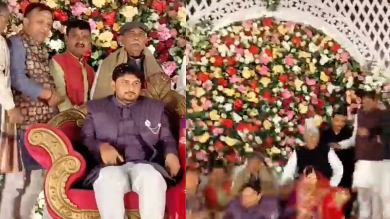 BJP Leaders Injured After Stage Collapses During Wedding Ceremony in Uttar Pradesh