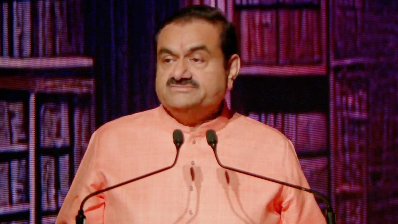 Adani Group Chairman Gautam Adani Addresses Global Indology Conclave