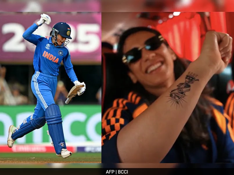Smriti Mandhana Flexes Women's World Cup 2025 Tattoo, Fans Awestruck