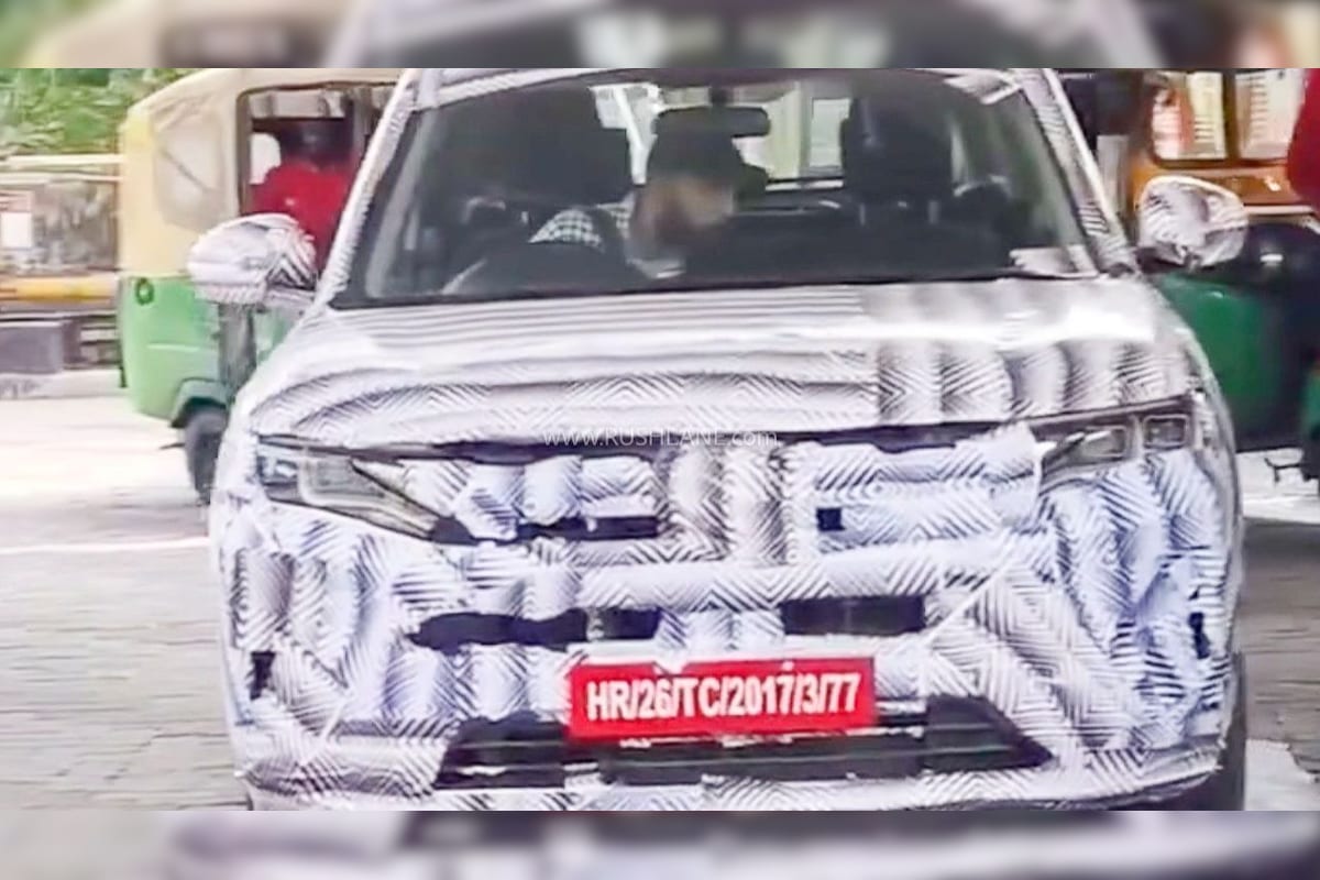 2026 Maruti Suzuki Brezza Spied