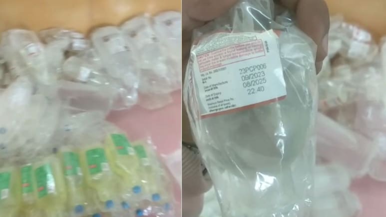 इंदौर के एमवाय अस्पताल में अब मरीज को एक्सपायरी ड्रिप चढ़ाने का मामला आया सामने, वीडियो वायरल होने से हड़कंप