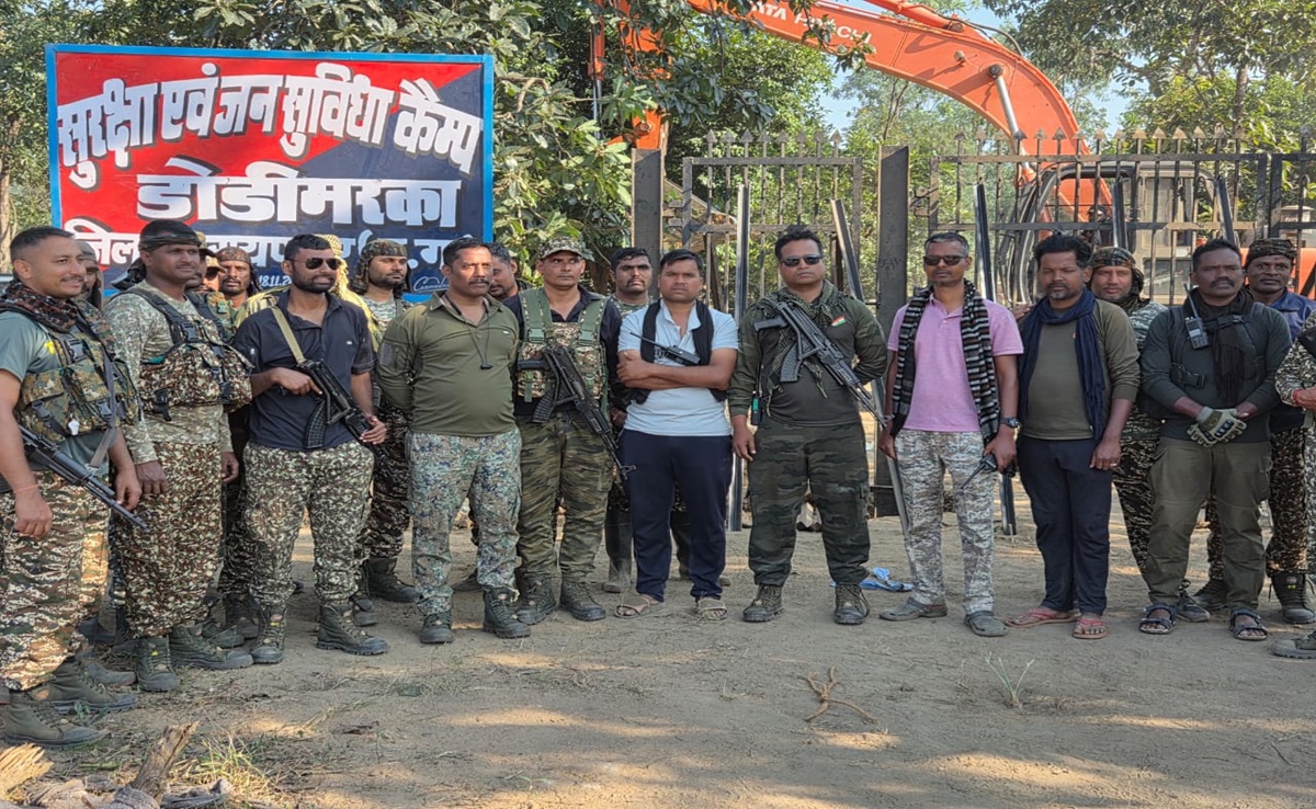 Naxal Mukt Abhiyan: 18वां सुरक्षा कैंप स्थापित, अबूझमाड़ में ध्वस्त किया गया नक्सल स्मारक