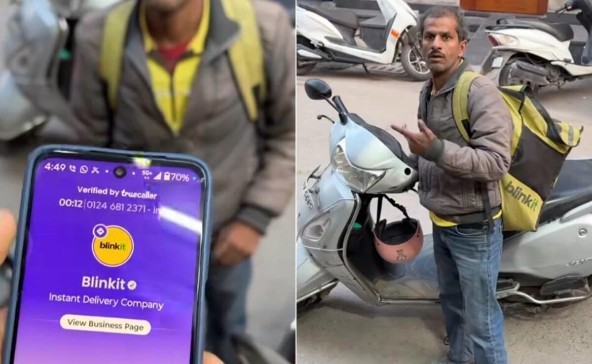 Internet Praises Blinkit Agent's Determination Despite Speech Impairment