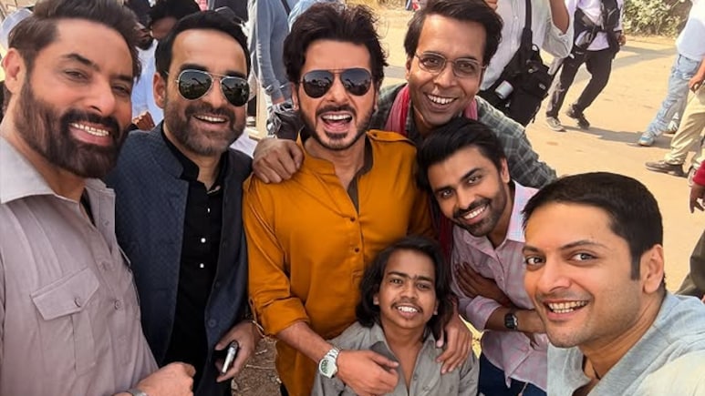 Ali Fazal Surprises Fans With BTS Pics From <i>Mirzapur: The Film</i> As Cast Shoots In Rajasthan