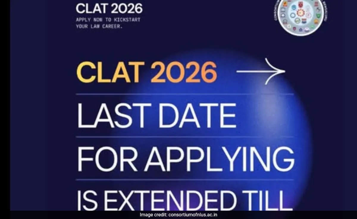 CLAT 2026 Registration Deadline Extended Till This Date, Here's Direct Link To Apply