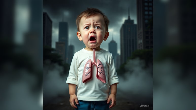Delhi NCR Air Pollution: कैसे पता चलेगा क‍ि बच्चों के लंग्स पर होने लगा है प्रदूषण का असर? दिखेंगे ये 5 लक्षण, करें ये काम