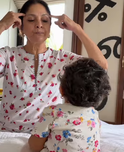 Watch: Masaba Gupta's 1-Year Old Daughter Calls Grandmother Neena Gupta "Neena"