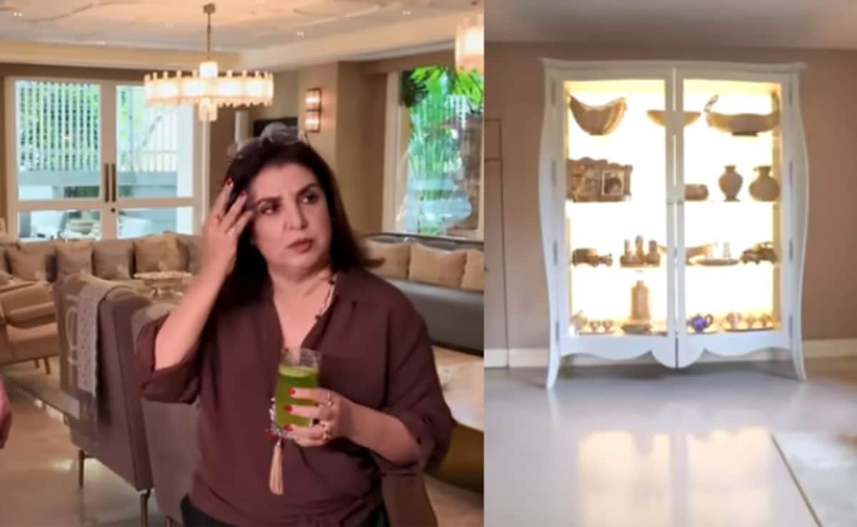 Manish Malhotra loves to collect old and antique silver artefacts. Photo: Farah Khan/ YouTube