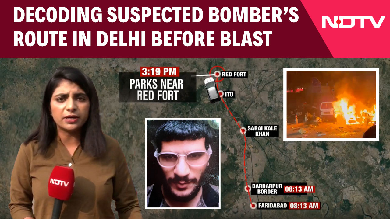 Decoding Suspected Bomber Umar's Route In Delhi Before Blast