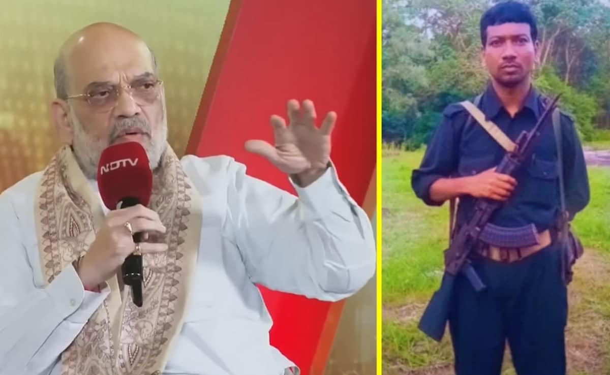 What Amit Shah Told NDTV About Fight Against Maoist Leader Hidma