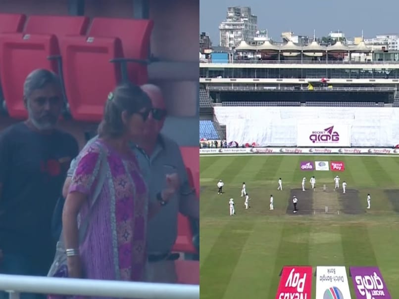 Fans Panic As Earthquake Halts Bangladesh vs Ireland 2nd Test In Mirpur. Video Viral