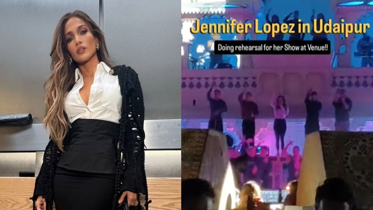 Video: Jennifer Lopez Rehearses In Udaipur Ahead Of Grand Performance At Netra Mantena And Vamsi Gadiraju's Wedding