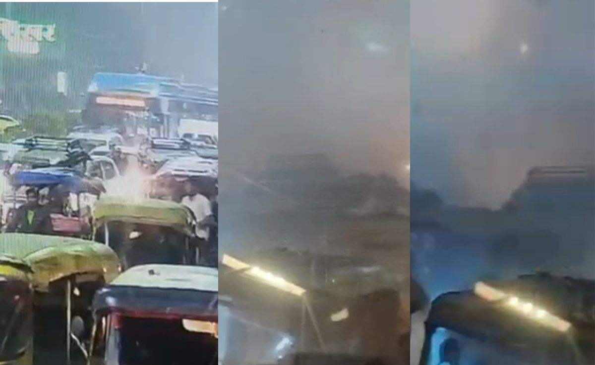 दिल्ली ब्लास्ट का नया वीडियो आया सामने, लाल किले के गेट की रेड लाइट पर लगे CCTV में हुआ कैप्चर