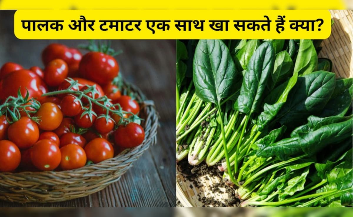 पालक और टमाटर एक साथ खा सकते हैं क्या?