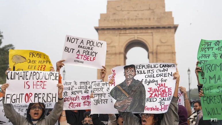 Cops Add 'National Security' Charge Over Maoist Slogans At Delhi Protest