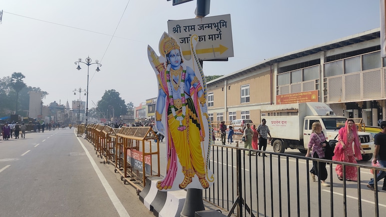 In Pics: Ayodhya Gears Up For Ram Temple's 'Dhwaj Arohan' Event