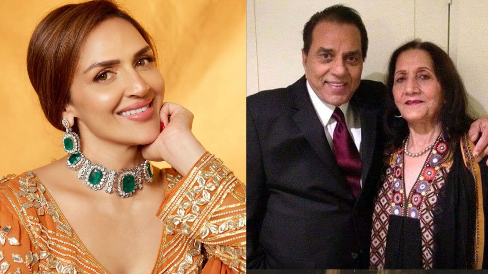 When Esha Deol Visited Dharmendra's House After 30 Years And Touched Prakash Kaur's Feet