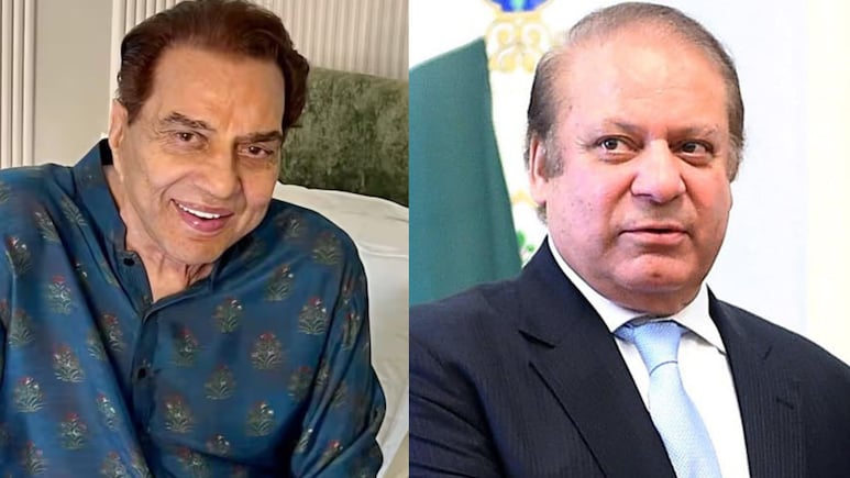 When Former Pakistan Prime Minister Nawaz Sharif Turned Fanboy After Spotting Dharmendra's Home