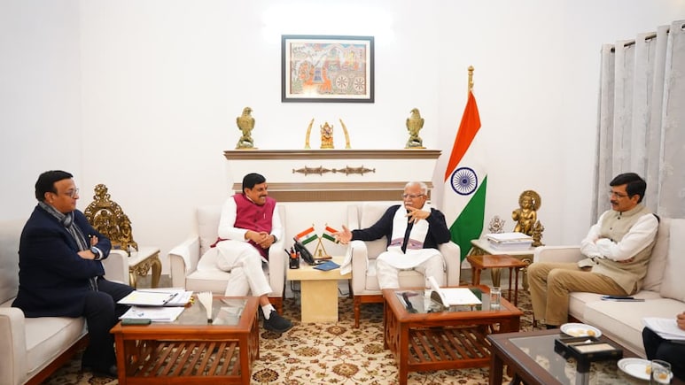 CM मोहन यादव की केंद्रीय मंत्री मनोहर लाल से मुलाकात, 2028 में होने वाले सिंहस्थ कुंभ की तैयारियों से कराया अवगत