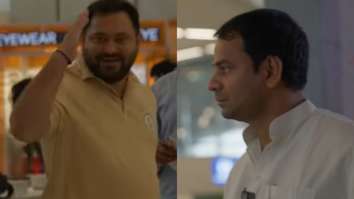 Estranged Brothers Tej Pratap, Tejashwi Bump Into Each Other. Video Viral
