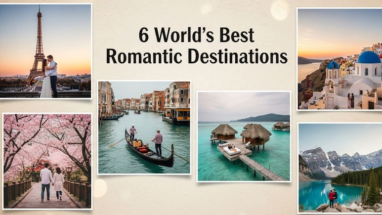 6 Best Romantic Travel Destinations For Couples Around The World