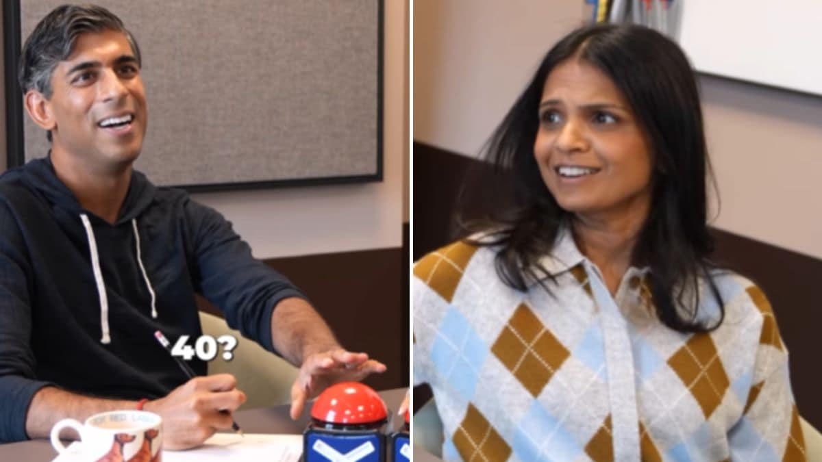 Rishi Sunak, Akshata Murty Test Math Skills In Fun Buzzer Challenge