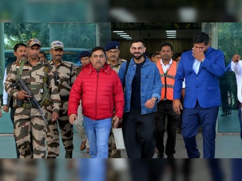 Virat Kohli Arrives In Ranchi Ahead Of 1st ODI Against South Africa