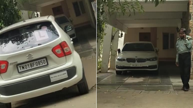 मेरी दूसरी गाड़ी BMW है...शख्स ने अपनी मारुति इग्निस पर लगाया स्टिकर, लिखी ऐसी बात, लोगों की नहीं रुक रही हंसी