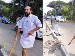 Former Kerala Congress MLA Anil Akkara Charged For Destroying Road Divider