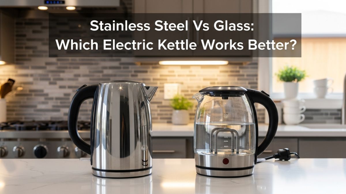Stainless Steel vs Glass Electric Kettles: Which One Fits Your Kitchen Best?