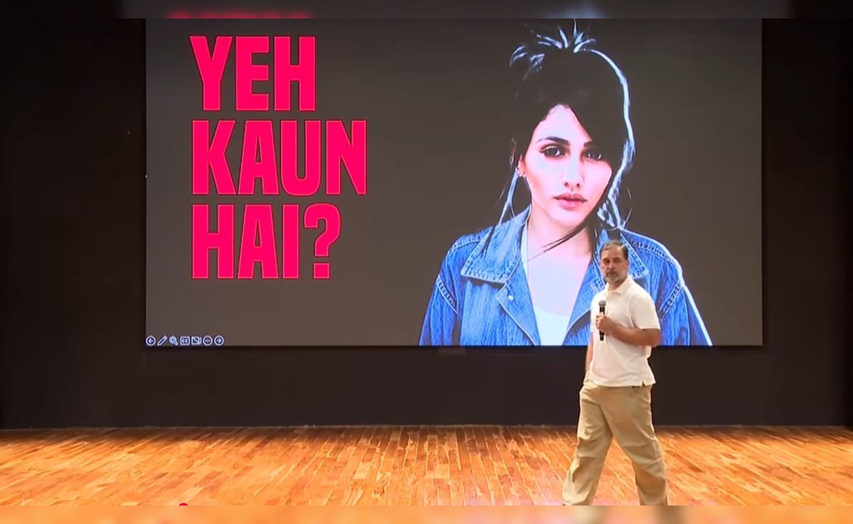 "Brazilian Model Voted As Seema, Sweety, Saraswati": Rahul Gandhi's Hydrogen Bomb Is Haryana