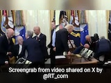On Camera, Trump's Drug Event Paused As Man Faints At White House On Camera, Trump's Drug Event Paused As Man Faints At White House