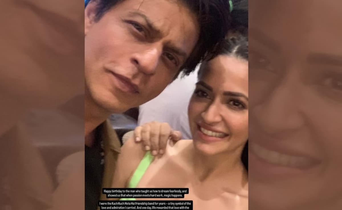 Kriti Kharbanda wished Shah Rukh Khan on his 60th birthday. Photo: Kriti Kharbanda/ Instagram Kriti Kharbanda wished Shah Rukh Khan on his 60th birthday. Photo: Kriti Kharbanda/ Instagram