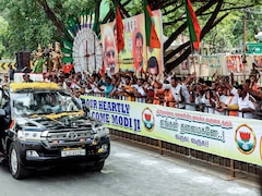 PM Attends Tamil Nadu Farmers Summit, Holds Roadshow Months Ahead Of Polls
