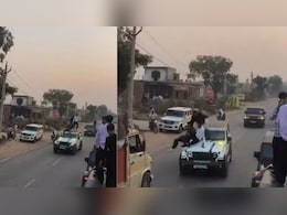 बस एक सेकंड और...थार की छत पर चढ़कर मस्ता रहे थे लड़के, तभी सामने से आया ट्रक और एक पल में सब बदल गया