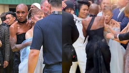 Video: Ariana Left Shaken After Fan Grabs Her At Wicked Premiere Red Carpet