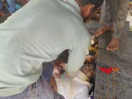 Video: Devotees Rush To Give CPR As Several Faint In Andhra Temple Stampede