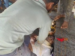 Video: Devotees Rush To Give CPR As Several Faint In Andhra Temple Stampede